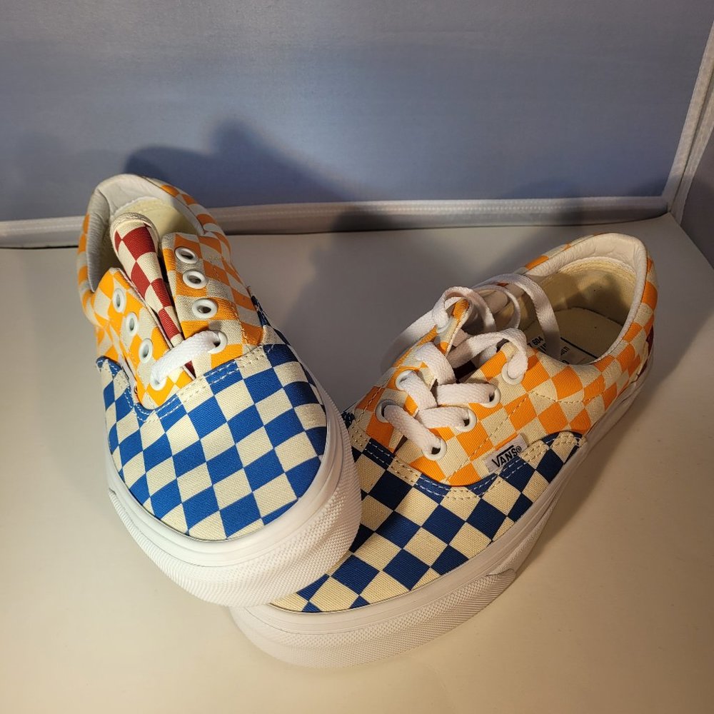 Vans Checkerboard Multi-Color Sneakers